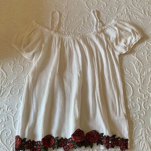 Off-the-shoulder Blouse